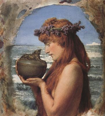 Alma-Tadema, Sir Lawrence Pandora (mk23) china oil painting image